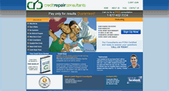 Desktop Screenshot of creditrepair-online.com